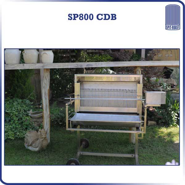 barbecue tourne broche 60 cm